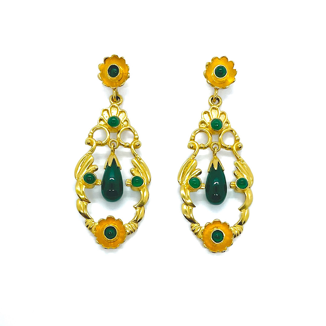 Paradise Colorful Chandelier Earring