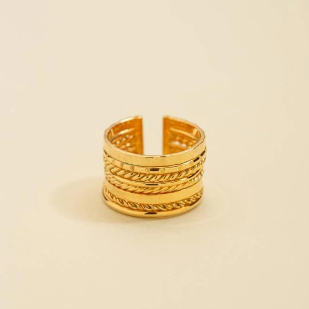 18 Carat Gold Stackable Rings