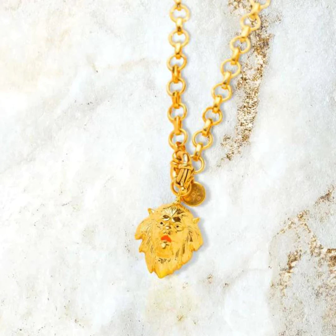 18 Carat Gold Magestic Necklace