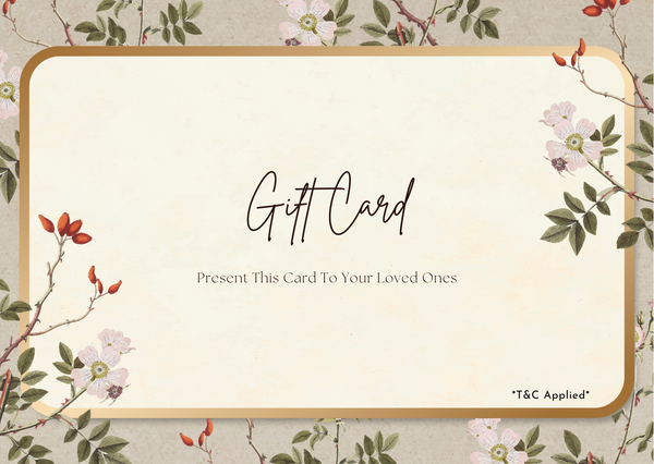 Gift Card For Your Loved One's