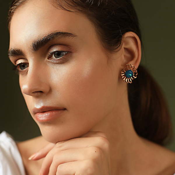 These sassy ear studs will add fun to anything that you wear. 
