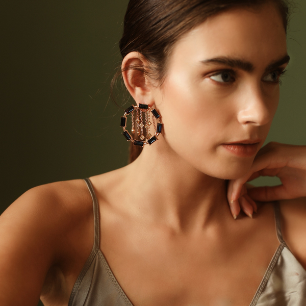 This show stopper earring will make everyone stop and stare