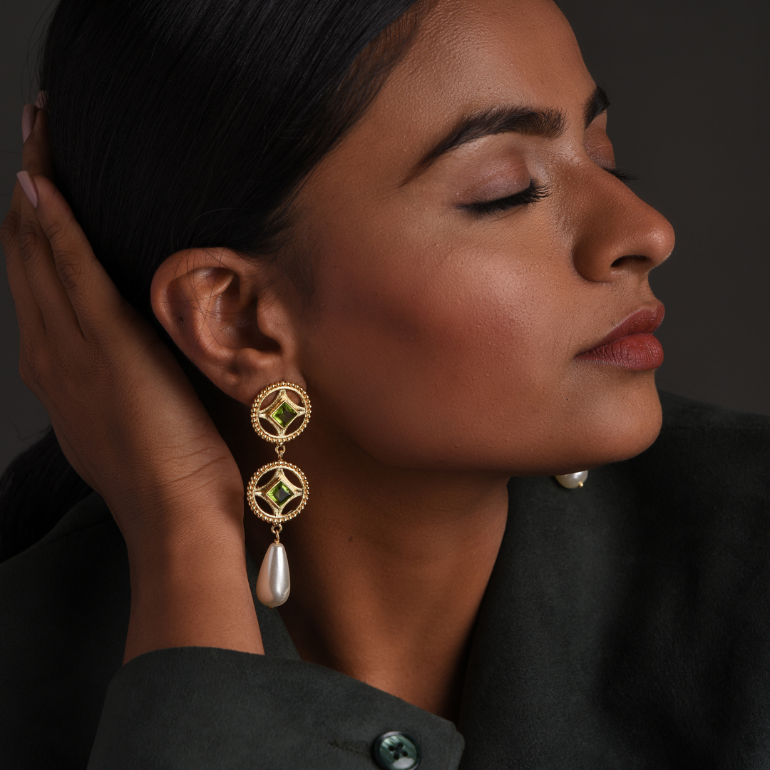 18k Gold Polish earrings