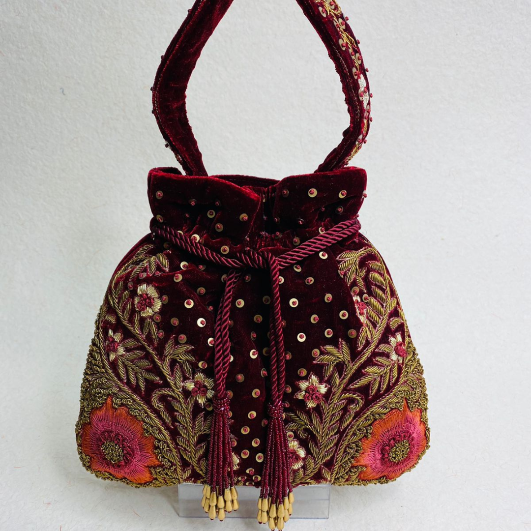 Kainiche By Mehak red bag