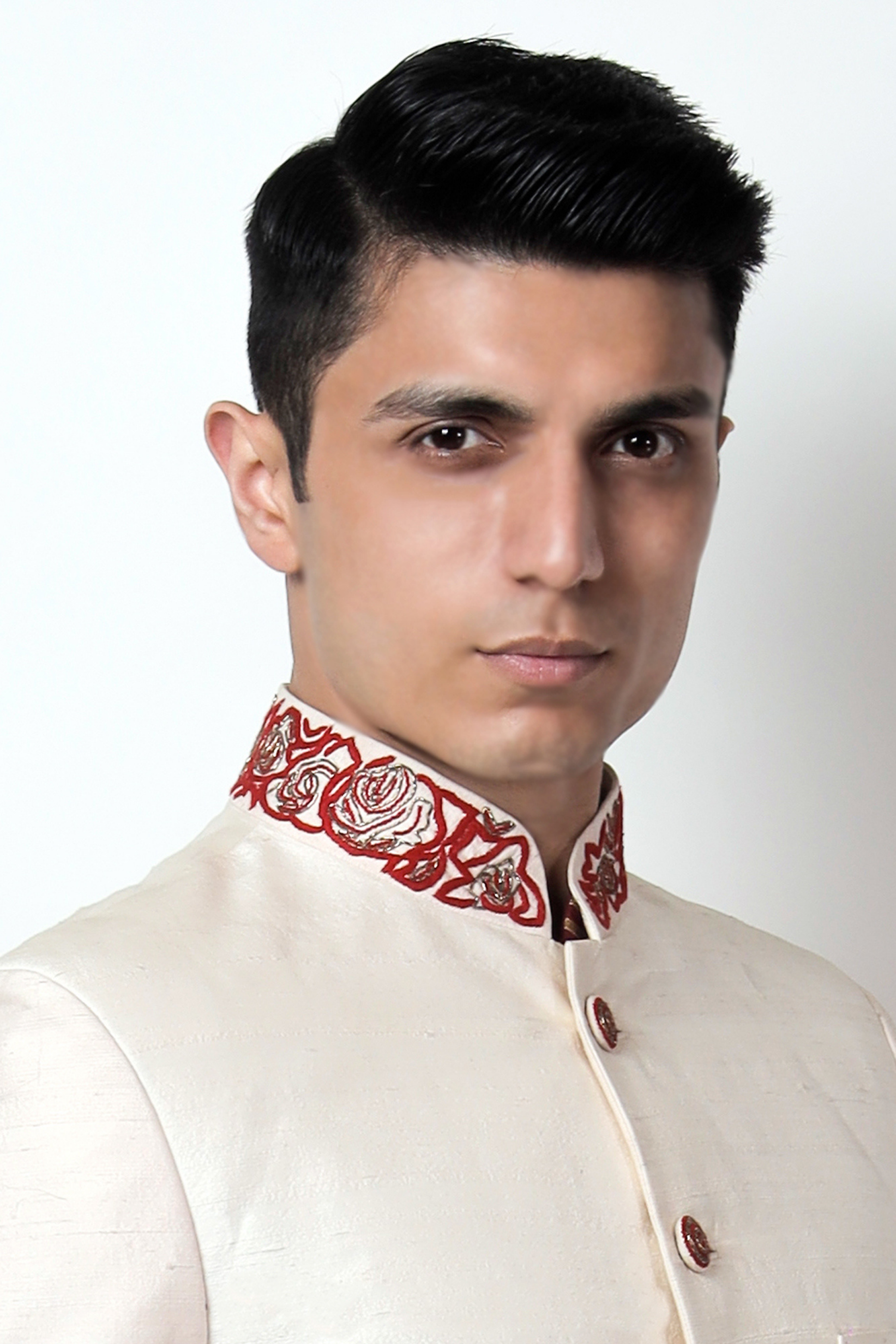 Ivory Men's Sherwani Jacket