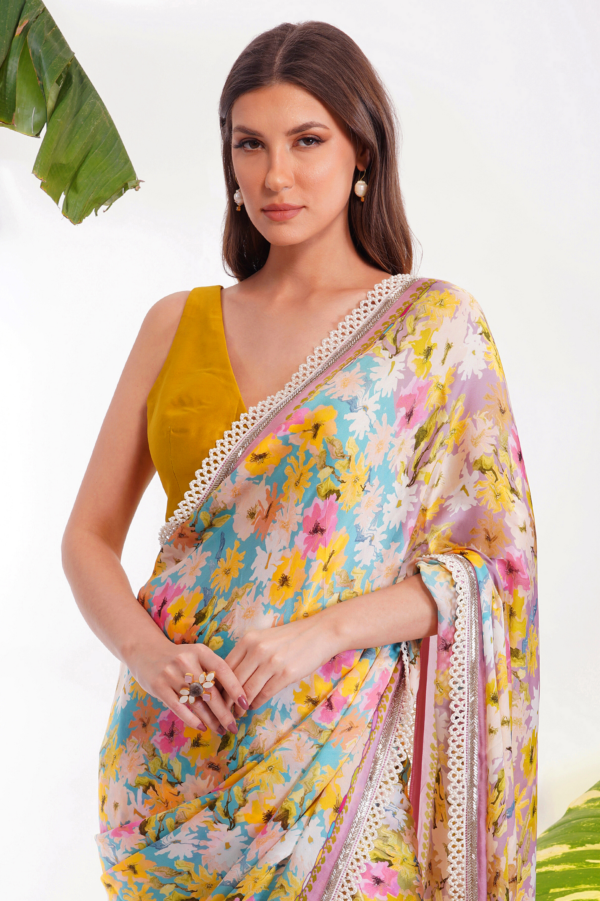 Buy Multi-Colored Saree 