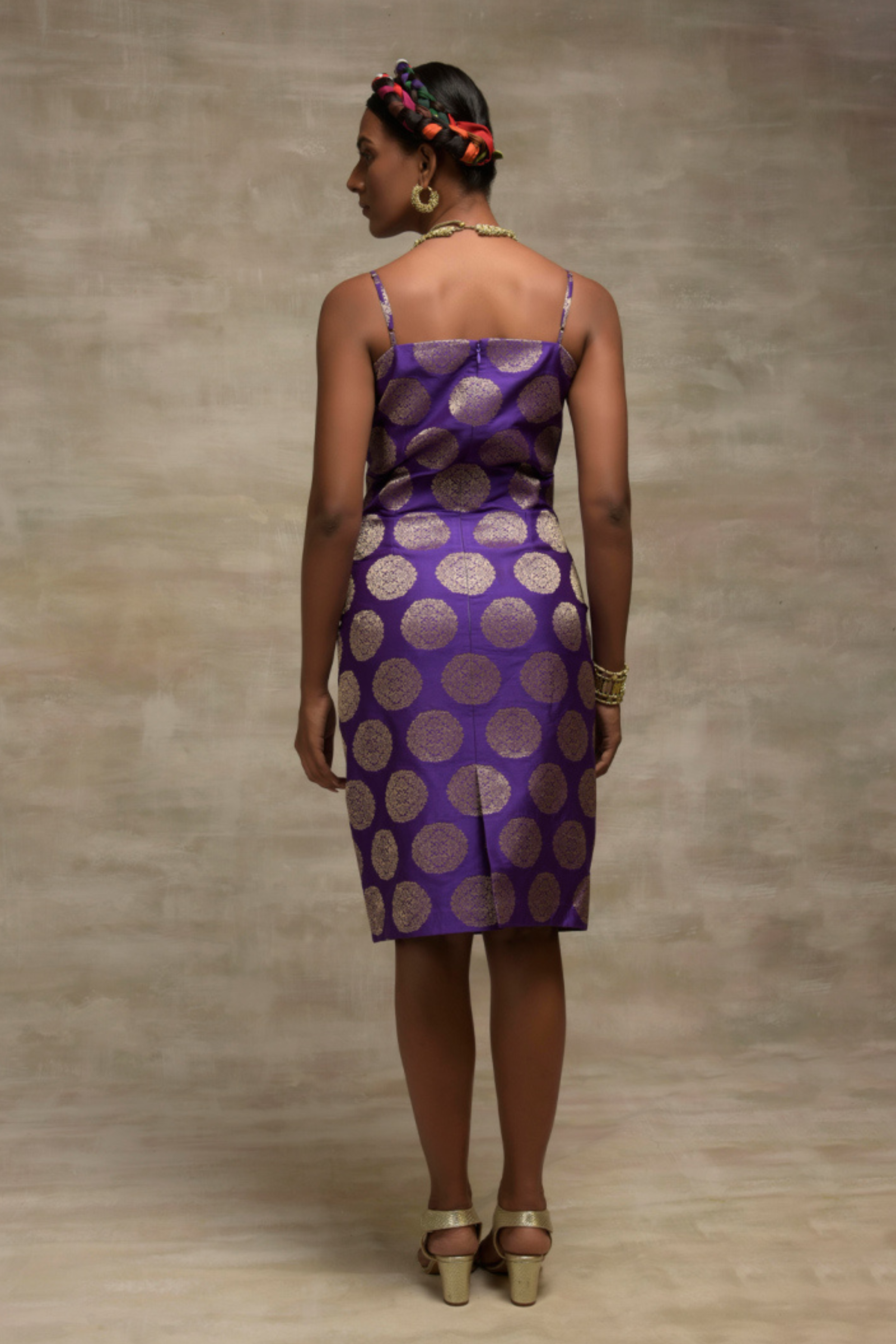 Purple Bodycon Dress 