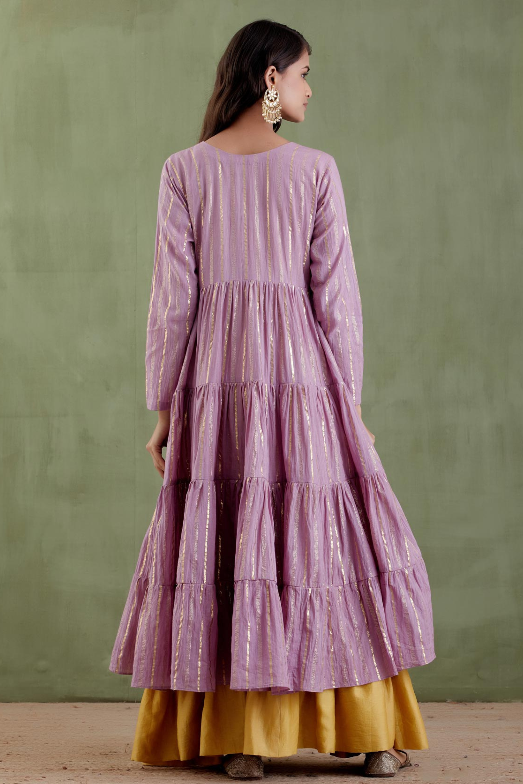 Tiered Lilac Dress